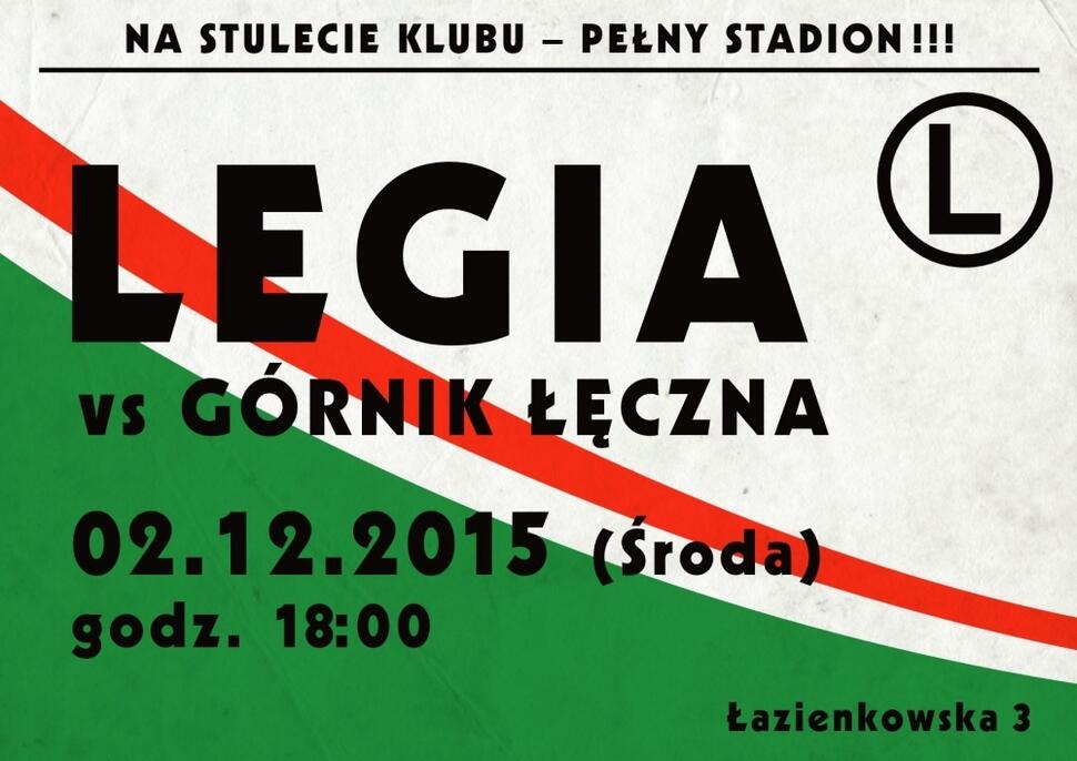 News: Plakaty i bilety na mecz z Górnikiem Łęczna