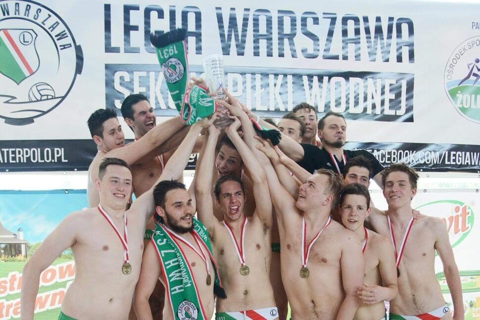 News: Waterpoliści Legii Mistrzem Polski Juniorów 2015!