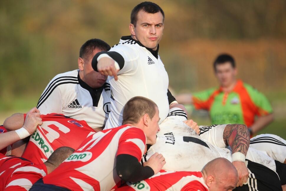 News: Rugby: RC Legia liderem w walce o I ligę