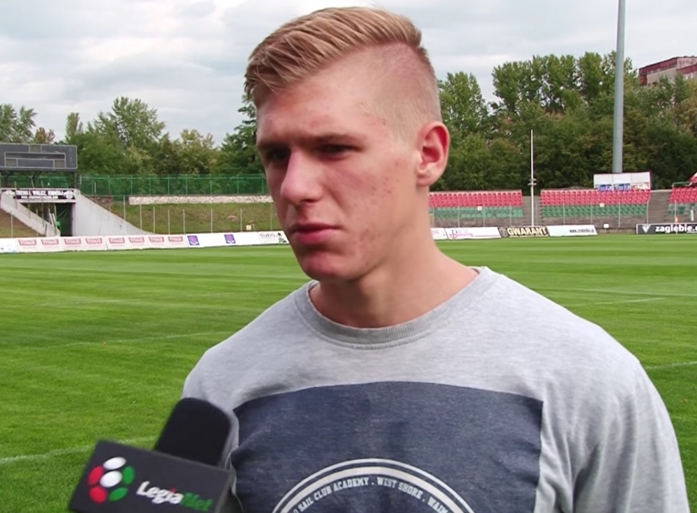 Konrad Zaradny Mam Legię w sercu Legia Net