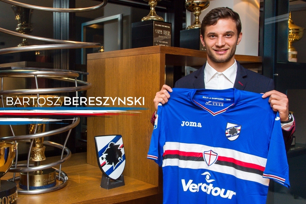 News: Bartosz Bereszyński piłkarzem Sampdorii