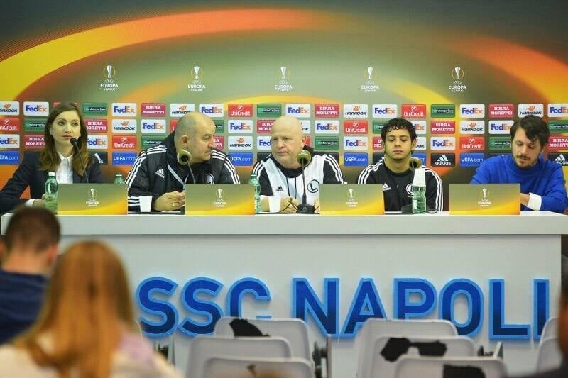 News: Czerczesow i Guilherme przed meczem z Napoli