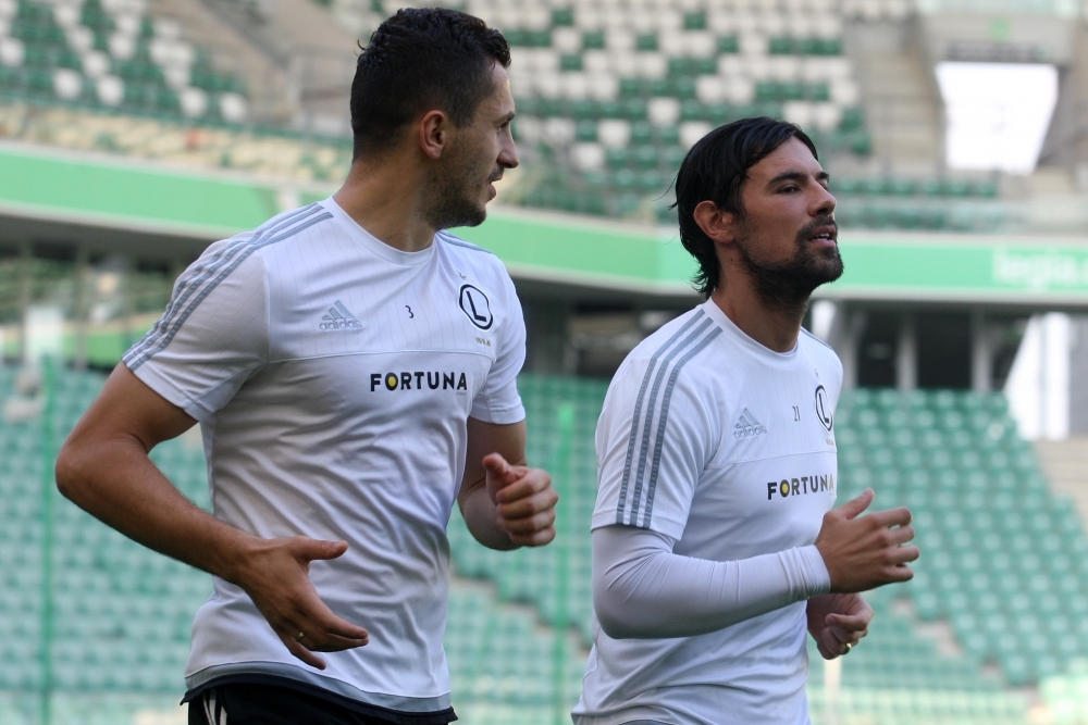 News: Piłkarze Legii trenowali przed meczem z FK Kukesi