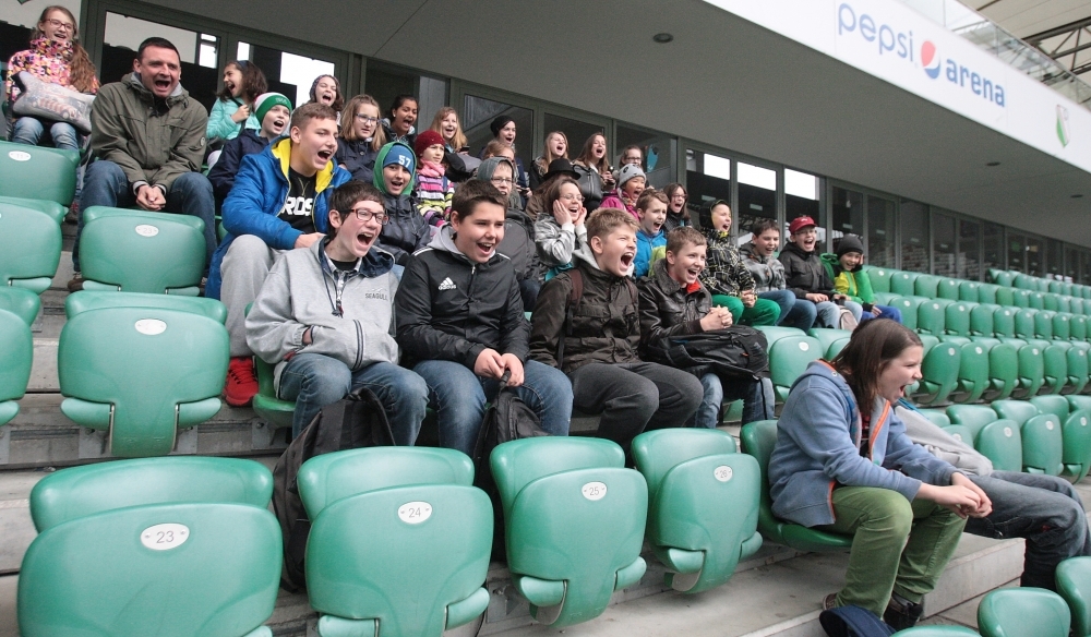 News: Dzieci ze szkół na Grochowie zwiedziły stadion Legii