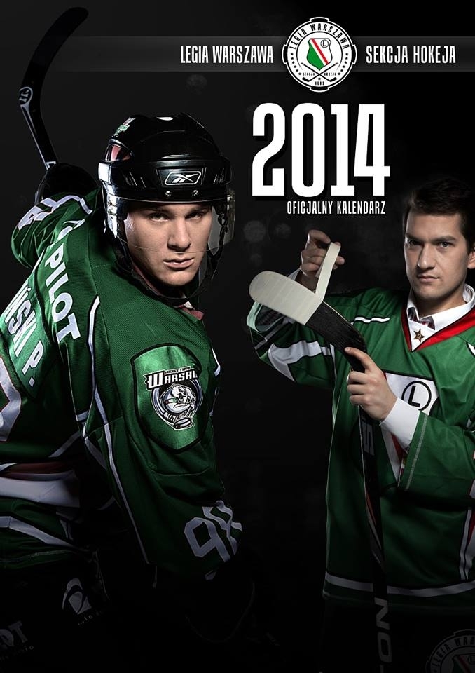 News: Oficjalne kalendarze hokejowej Legii na rok 2014