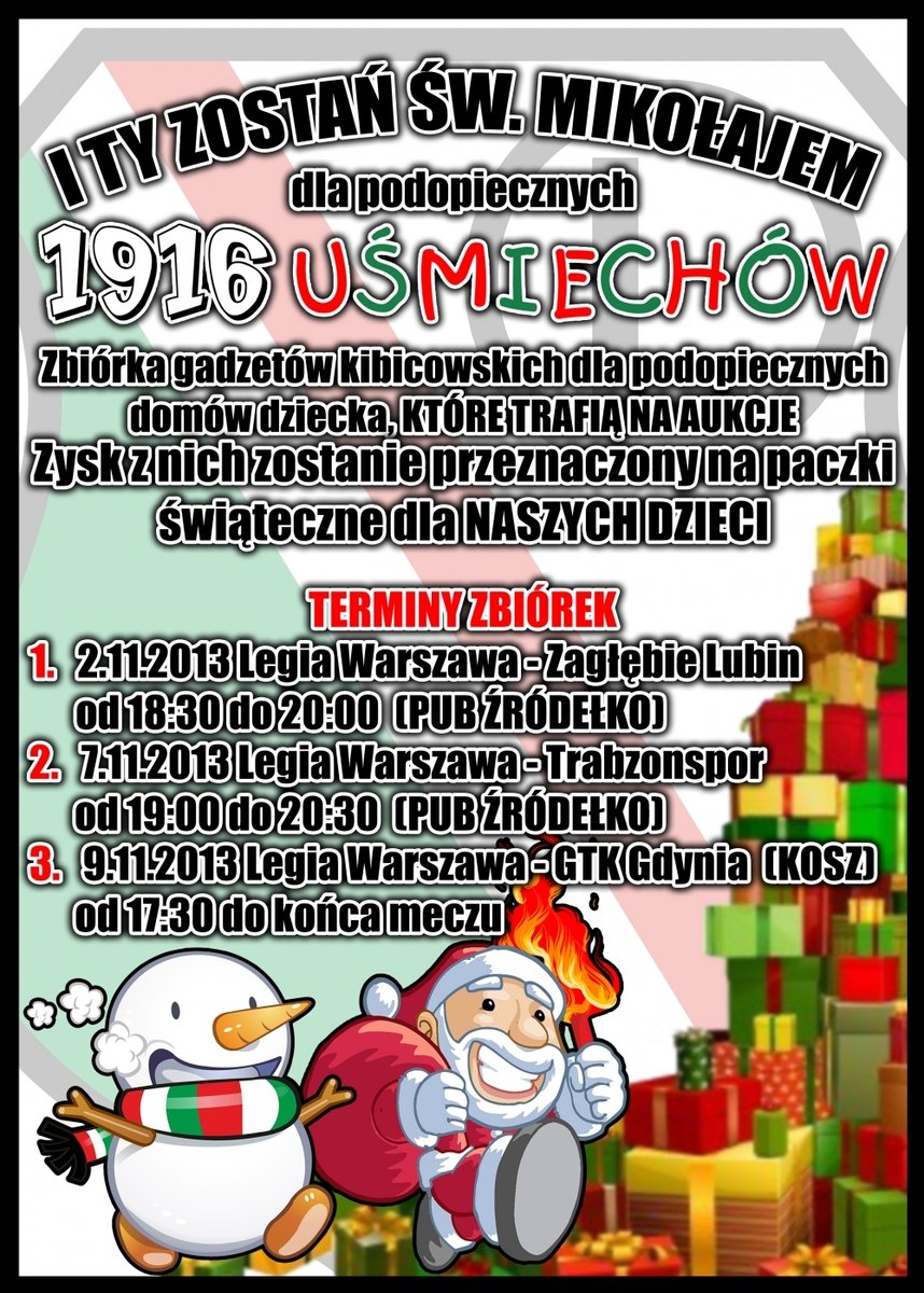 News: 1916 Uśmiechów: Akcja Mikołaj!