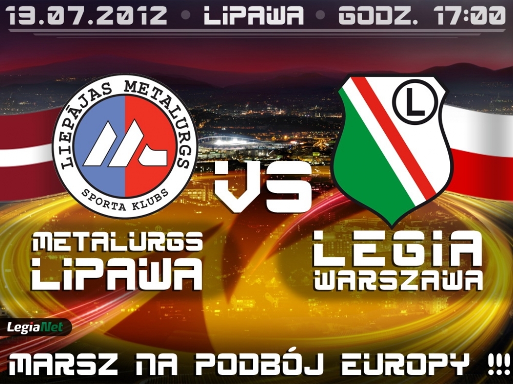 News: Metalurgs Lipawa - Legia Warszawa: Pucharowa inauguracja