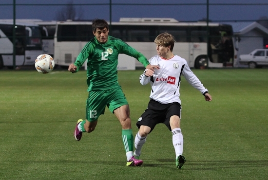 News: Sparing: Turkmenistan - Legia Warszawa 1:4 (0:3)
