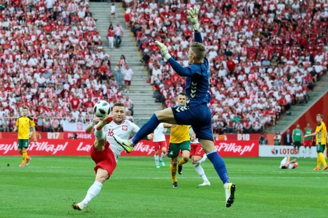 Polska - Litwa 4:0 (2:0) - Dobry prognostyk przed mundialem