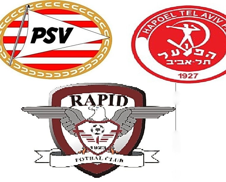 News: Sylwetki PSV, Hapoelu i Rapidu