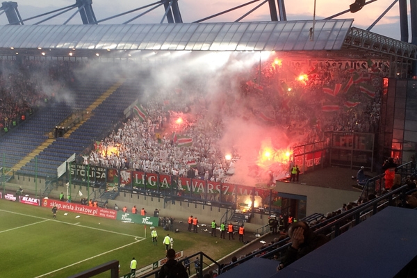 Wisła Kraków - Legia Warszawa 1:2 (0:2) - Stadion Wisły odczarowany