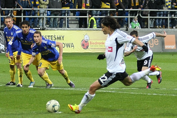 Arka Gdynia - Legia Warszawa 1:2  (1:1) - Wymęczone zwycięstwo