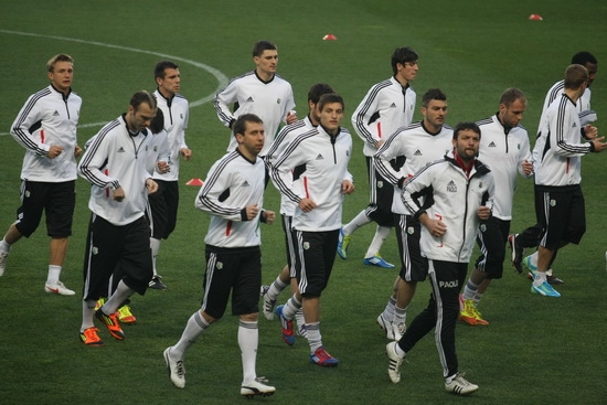 Piłkarze Legii trenowali na stadionie Sportingu