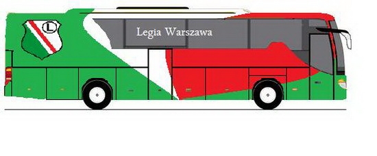 Konkurs - Autobus klubowy Legii