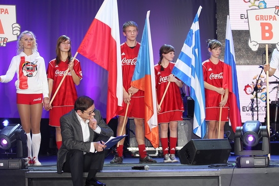 Losowanie grup Euro 2012 w Warszawie