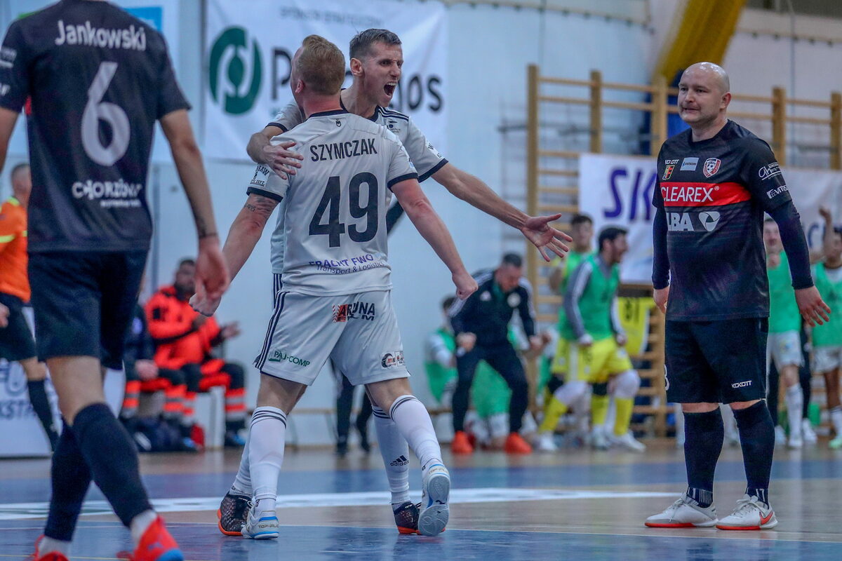 Legia Futsal radość Milewski Szymczak