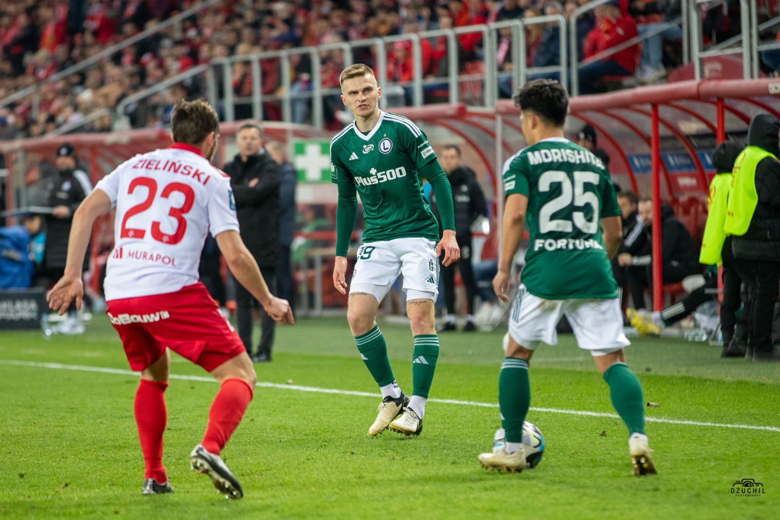 Maciej Rosołek Widzew Łódź - Legia Warszawa 1:0
