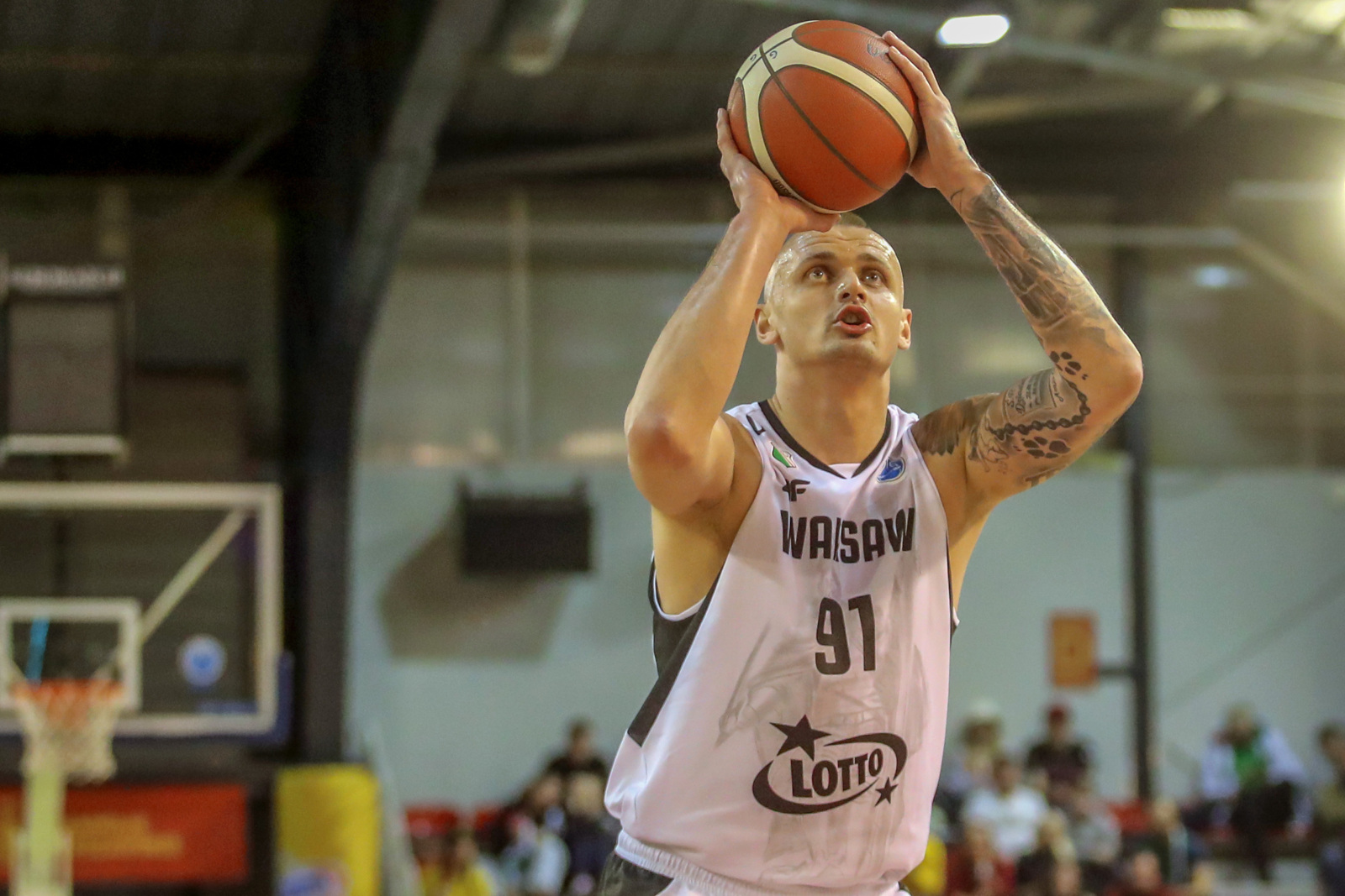 Dariusz Wyka Legia Warszawa – Bilbao Basket 83:64
