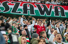 kibice Legii Legia Warszawa - Śląsk Wrocław 0:0
