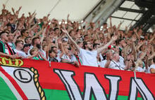 kibice Legii Legia Warszawa - Zagłębie Lubin