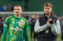 Legia - Dinamo Mińsk Gabriel Kobylak Kacper Tobiasz