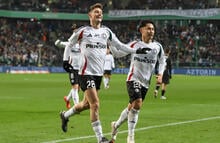 Legia Warszawa - Cracovia 3:2 Marc Gual Ryoya Morishita