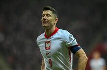 Polska - Litwa  Robert Lewandowski