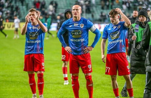 Damian Kądzior Jakub Czerwiński Legia Warszawa - Piast Gliwice 3:1