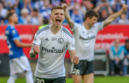 Lech Poznań - Legia Warszawa 1:2 Maciej Rosołek