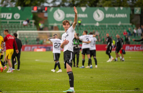 Jan Ziółkowski Warta Poznań - Legia Warszawa 0:1