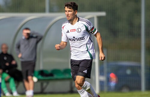 Mateusz Możdżeń Legia II Warszawa - Pelikan Łowicz 2:1 (1:0)