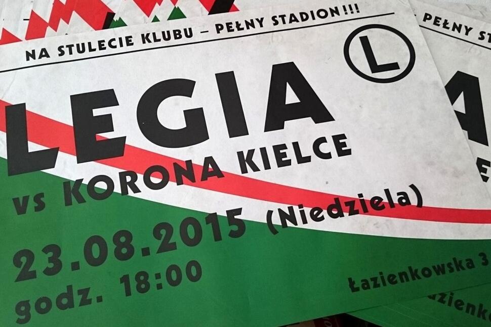 News: Bilety na mecz Koroną Kielce - WszyscyNaLegie