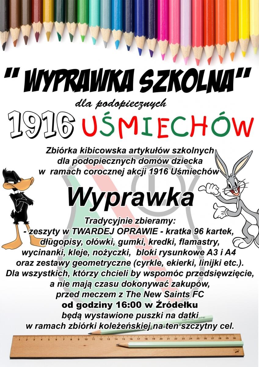 News: Wyniki zbiórki na 1916 uśmiechów