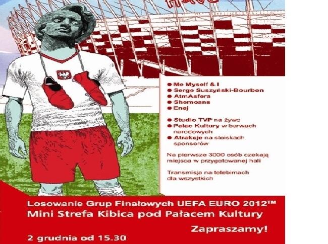 News: Losowanie EURO 2012 pod Pałacem Kultury