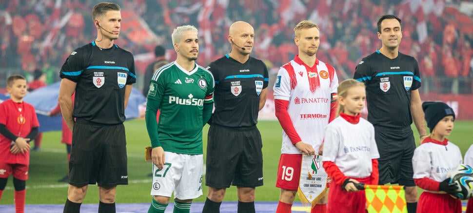 Josue Pesqueira Szymon Marciniak Bartłomiej Pawłowski Widzew Łódź - Legia Warszawa 1:0