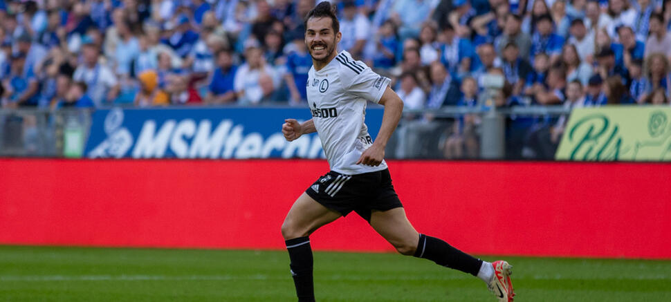 Yuri Ribeiro Lech Poznań - Legia Warszawa 1:2