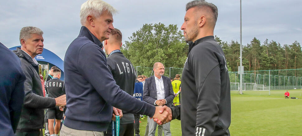 Jacek Magiera Dariusz Rolak CLJ U17: Legia Warszawa - Śląsk Wrocław 2:4