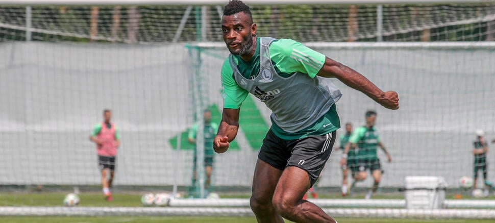 Jean-Pierre Nsame Pierwszy trening Jeana Pierra Nsoma z Legią