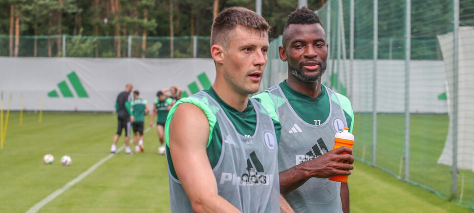 Marc Gual Jean-Pierre Nsame Pierwszy trening Jeana Pierra Nsoma z Legią