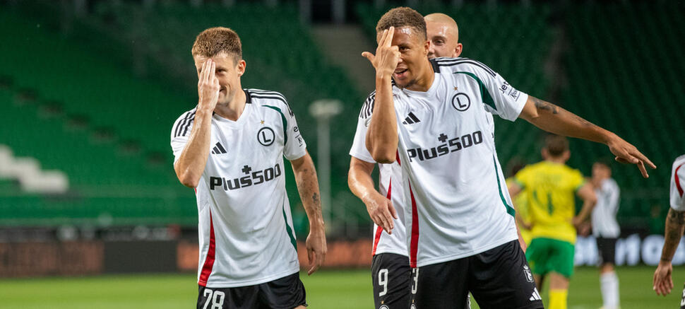 Legia Warszawa - Caernarfon Town 6:0 Marc Gual Steve Kapuadi 