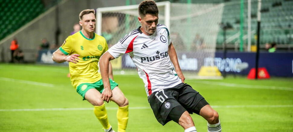 Legia Warszawa - Caernarfon Town 6:0 Bartosz Kapustka