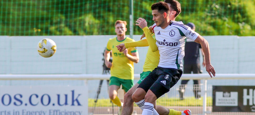 Bartosz Kapustka Caernarfon Town - Legia Warszawa 0:5