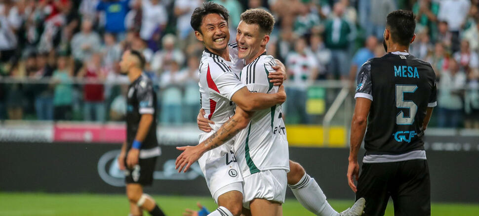 Legia Warszawa - Drita Gnjilane 2:0 Marc Gual Ryoya Morishita