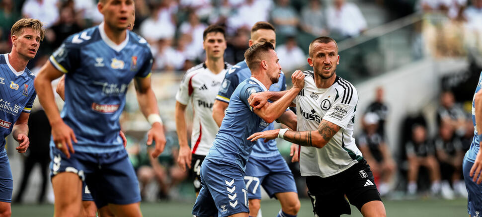 Legia Warszawa - Motor Lublin 5:2 Tomas Pekhart