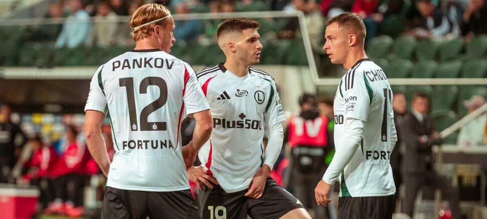 Legia Warszawa - Górnik Zabrze 1:1 Ruben Vinagre Kacper Chodyna