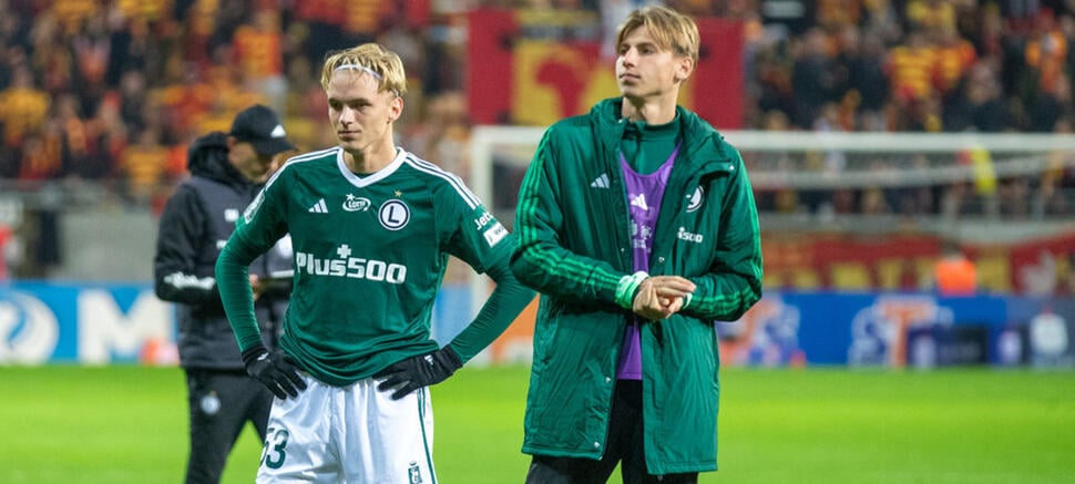 Wojciech Urbański Jan Ziółkowski Jagiellonia Białystok - Legia Warszawa 1:1