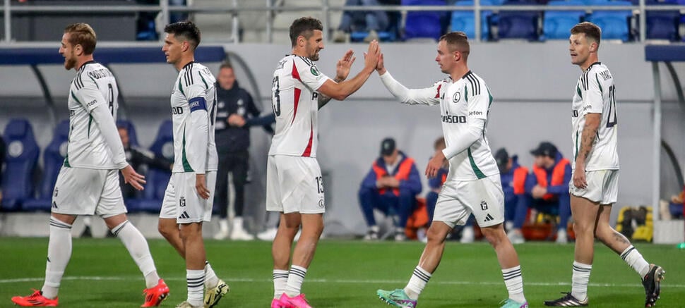 Paweł Wszołek Kacper Chodyna FK TSC Backa Topola - Legia Warszawa 0:3