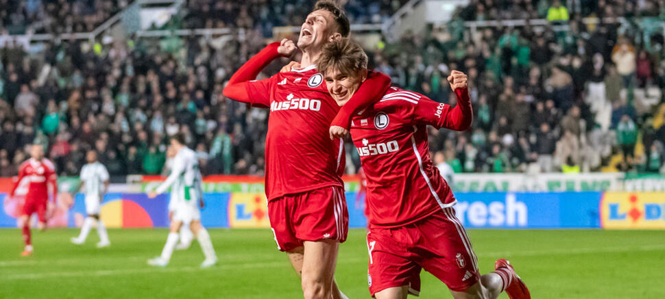 Omonia Nikozja - Legia Warszawa 0:3 Marc Gual Mateusz Szczepaniak