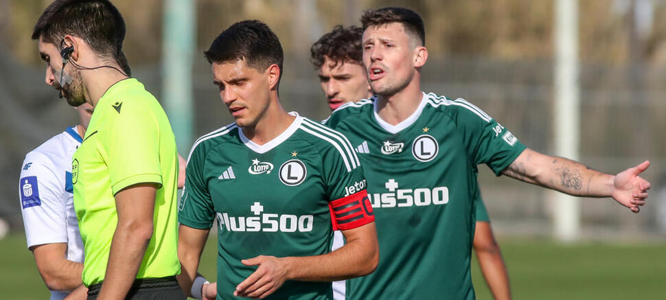 Bartosz Kapustka Marc Gual Legia Warszawa - Stal Mielec 2:1