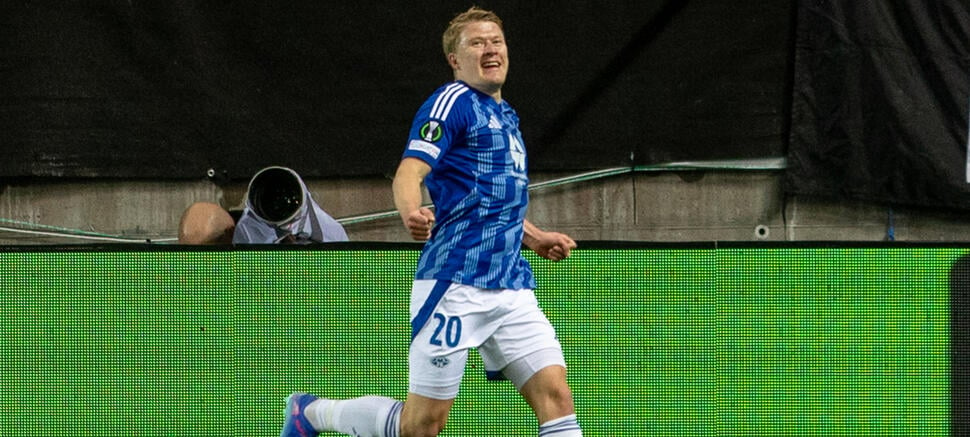 Molde - Legia Kristian Eriksen